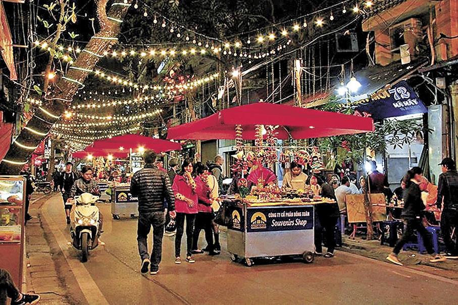 ■同春市場夜市有很多地道小食攤檔。