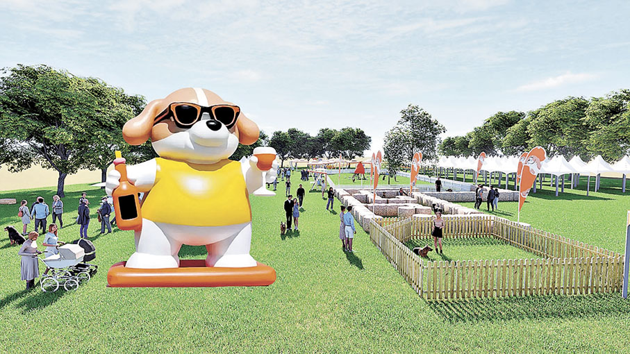 ■6米高巨型吉祥物「Rushy」，打卡必影。