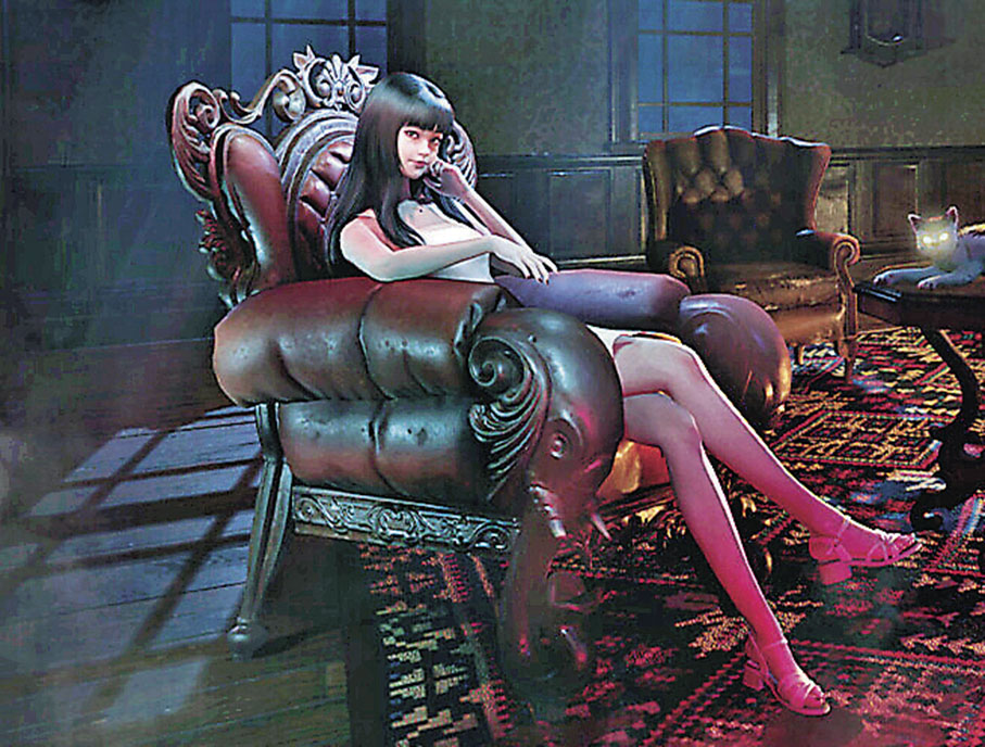 ■在洋館中邂逅川上富江。