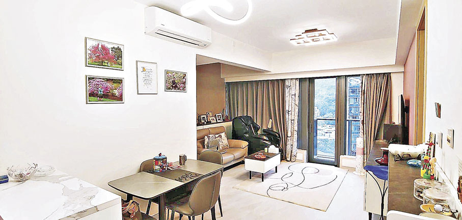 ■客廳夠大，自成一角。