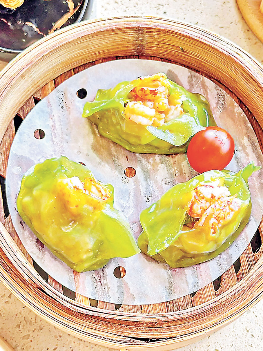 ■大滿貫龍蝦餃飽滿得如同金元寶。  小紅書@美食和酒