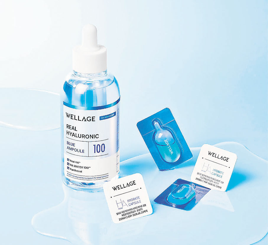 ■WELLAGE精華加上急救膠囊一起用，保濕效果驚艷。