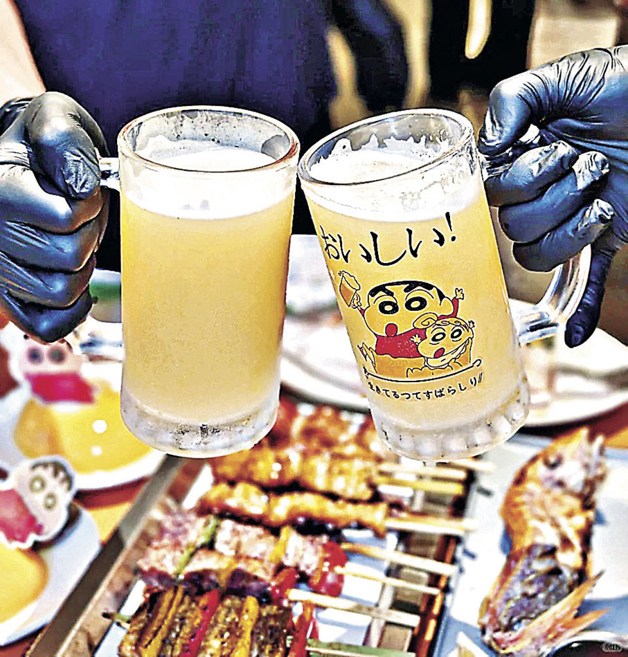 ■百香果生啤解膩又夠fresh。