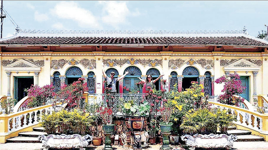 ■平水古宅是一座建於1870年的獨特建築。
