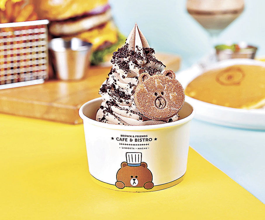 ■享用美味雪糕。