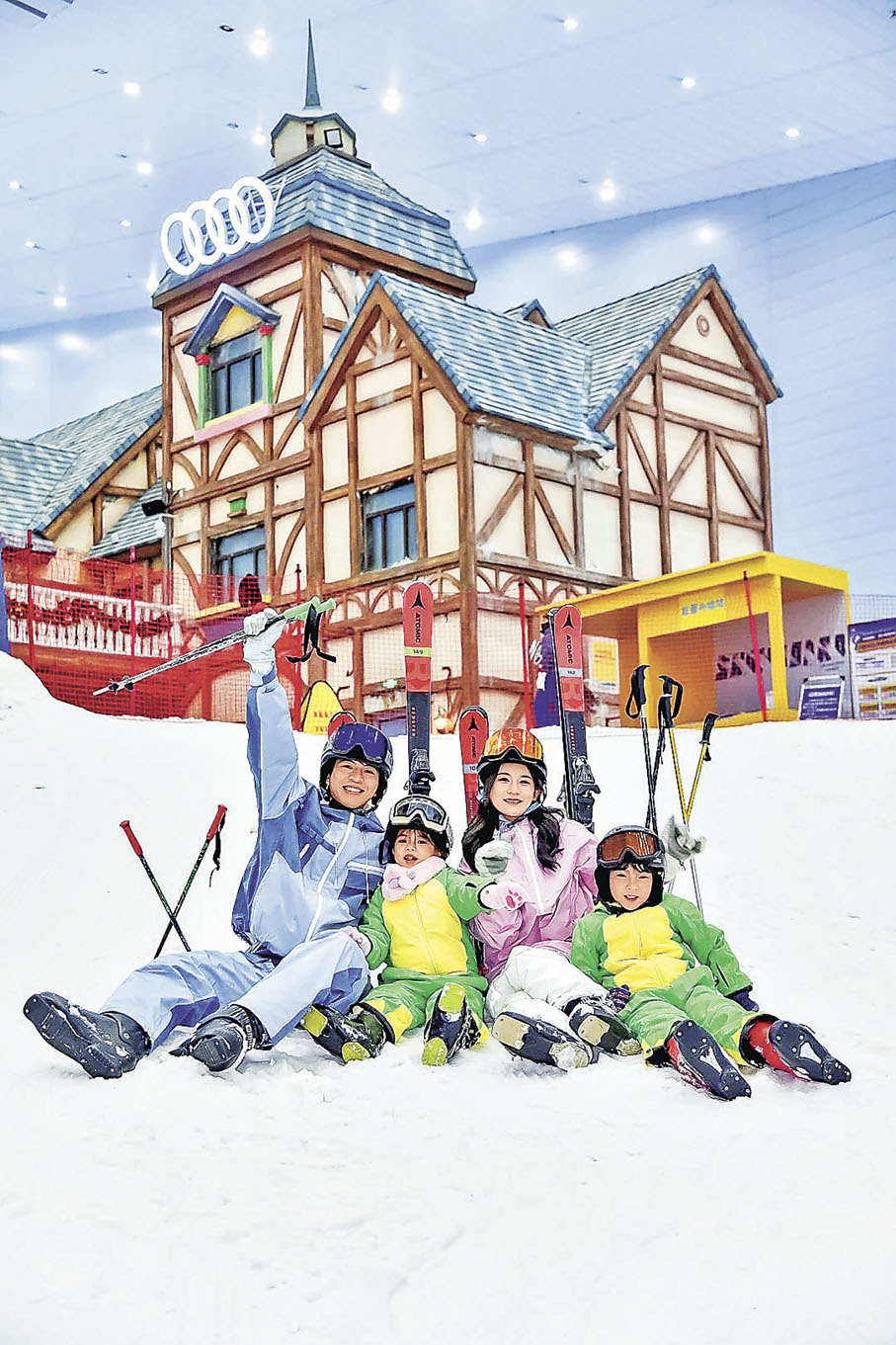 ■廣州熱雪奇跡讓團友享受冰雪嘉年華。