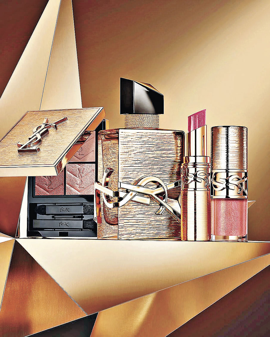 ■YSL聖誕彩妝包裝外形華麗。