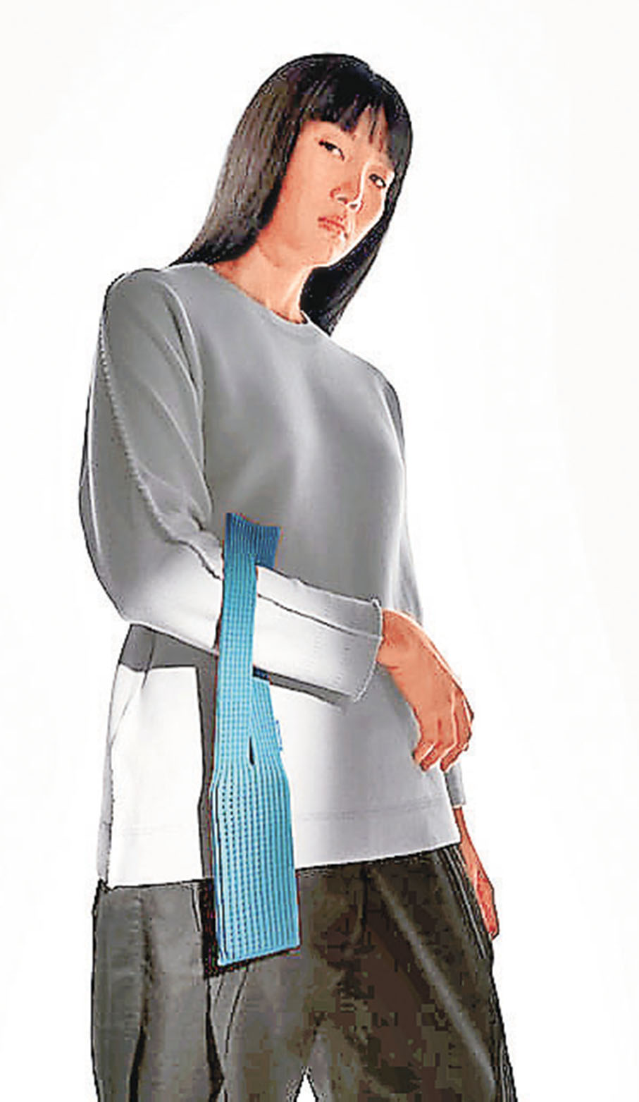 ■iPhone Pocket能完整包裹手機。