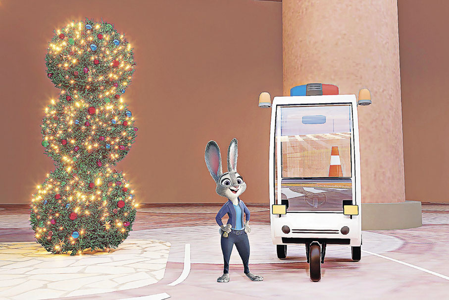 ■1:1朱迪人偶造型