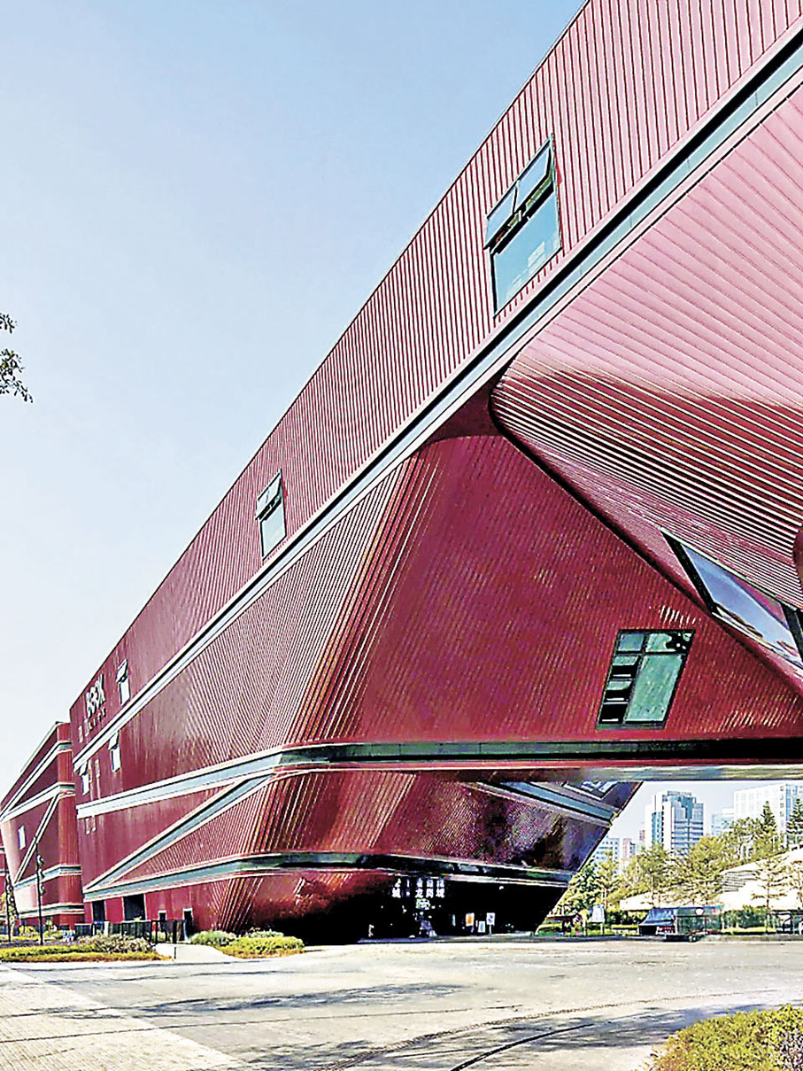 ■龍崗區的紅立方是親子快閃好去處。 小紅書@老馬遊學