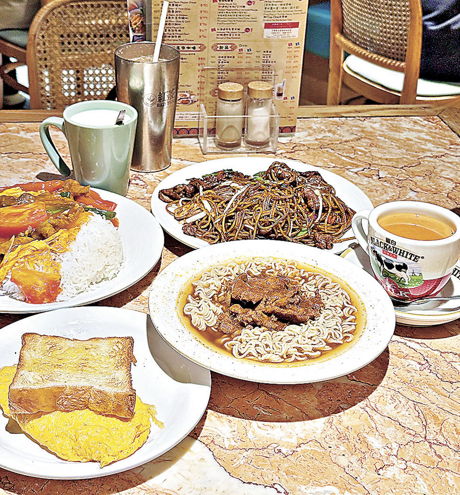 ■紅茶冰室的經典港式美食。