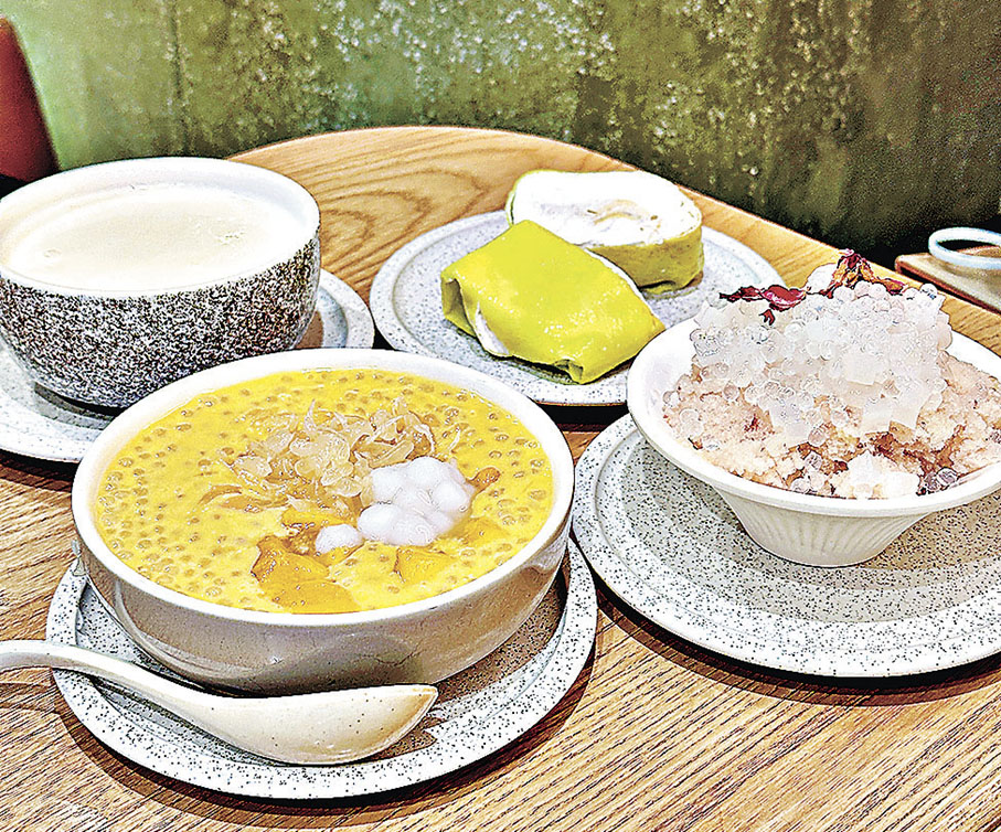 ■「研香」的特色甜品。