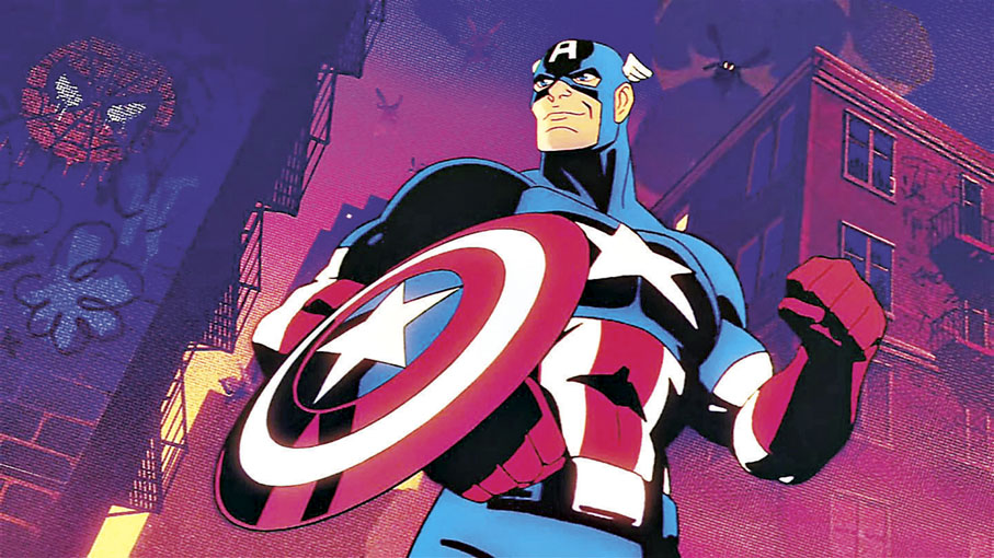 ■復古的美術風格。