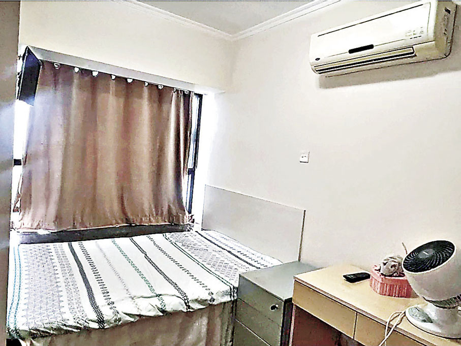 ■主人房有大窗台，陽光充足。