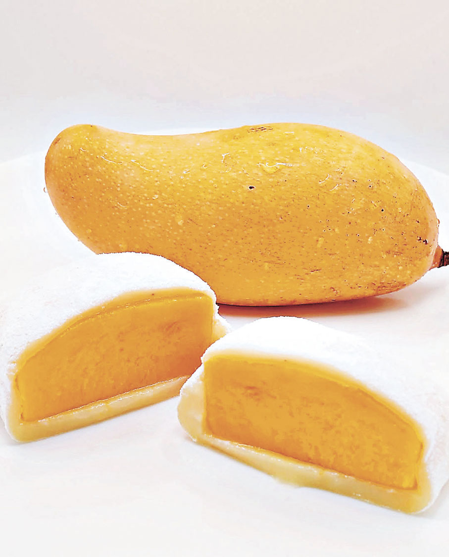 ■芒果糯米糍皮薄餡靚。