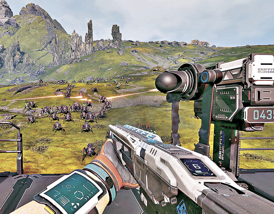 ■應對外星怪物。