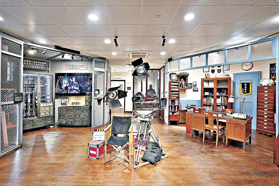 ■展覽場景讓訪客恍如置身電影現場。