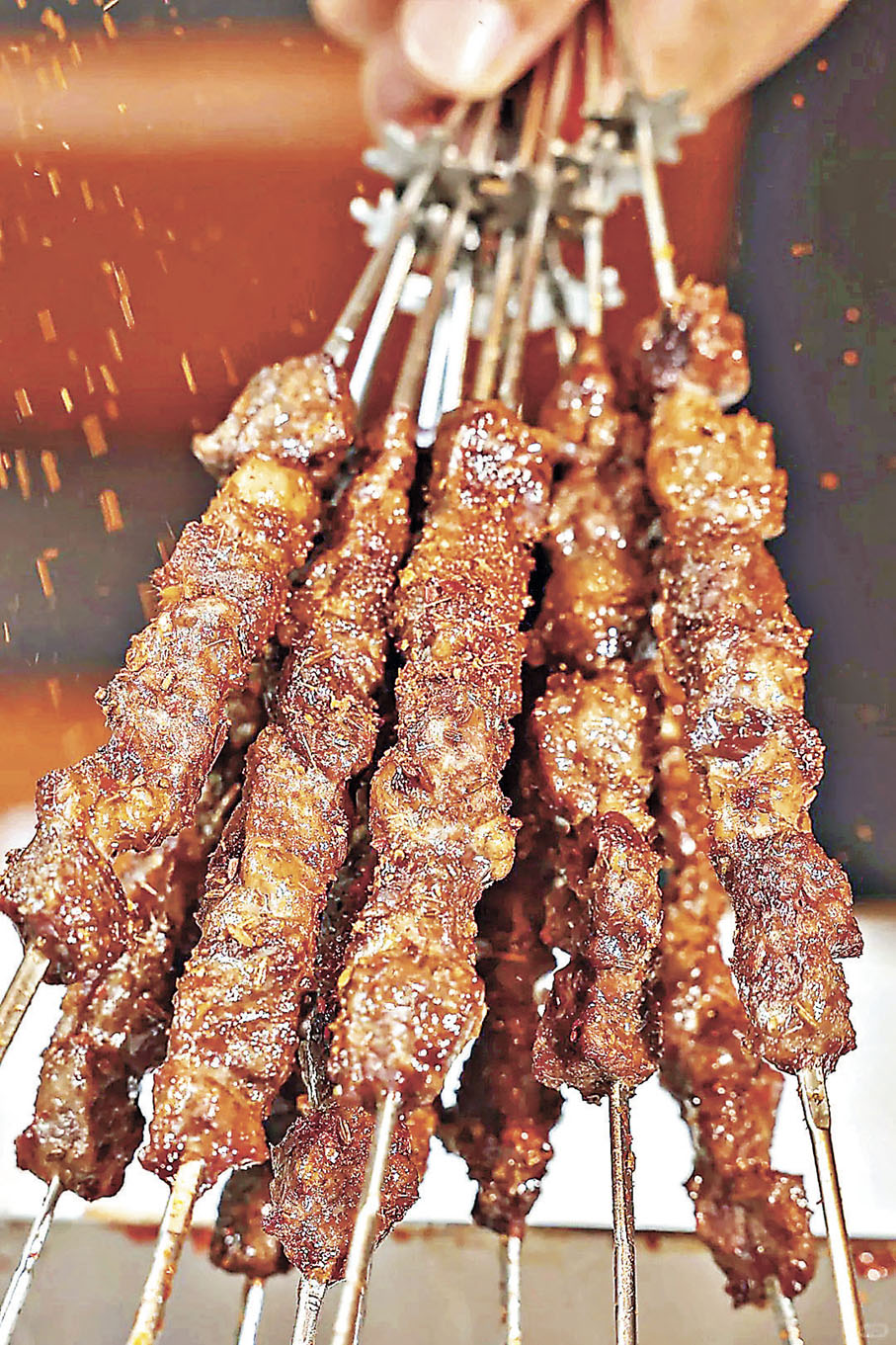 ■每一串串燒也能感受到呼倫貝爾的味道。