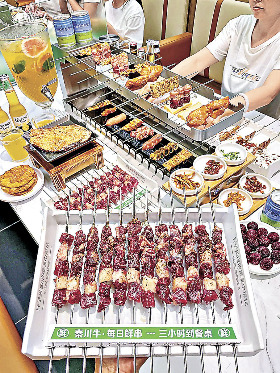 ■牛肉屠宰後3小時送到餐枱，保證極致鮮味。 小紅書@瑞吉