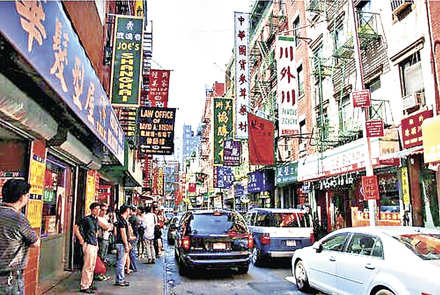 ■仰光唐人街內到處都見到中文招牌。