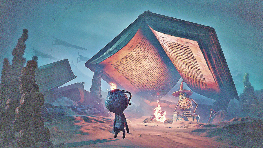 ■畫面充滿黑暗美學。