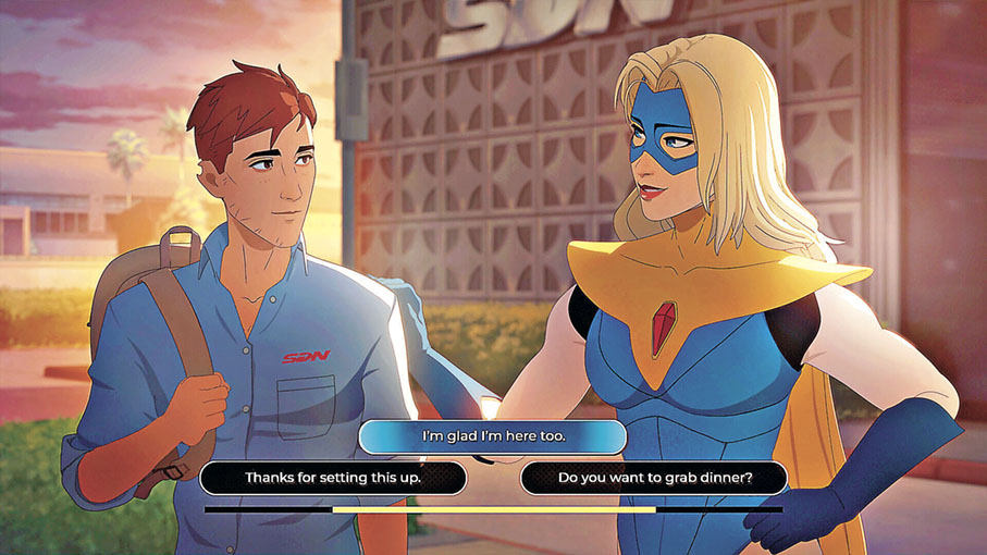 ■開展戀愛劇情。