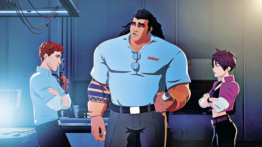 ■遊戲過程如同觀看一部超級英雄動畫。