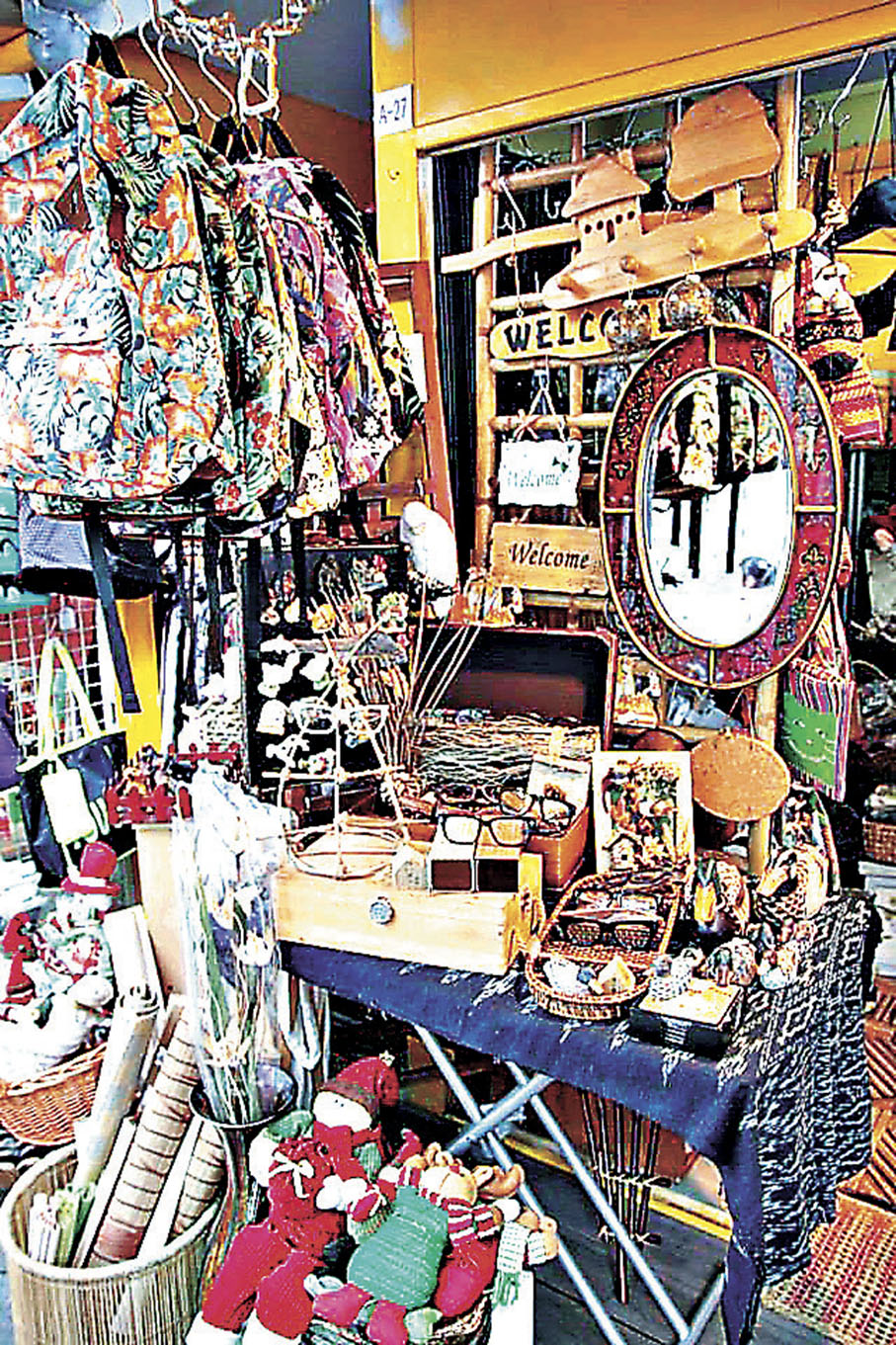 ■商品琳琅滿目。