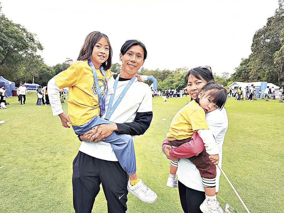 ■家豪與潔貞讓女兒放手嘗試各種活動。