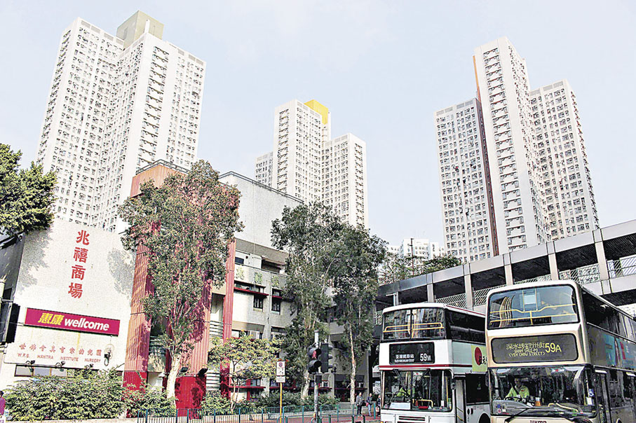 ■屯門居屋兆禧苑兩房戶獲買家以一次過付款形式，斥資360萬自由市場價購入。   資料圖片