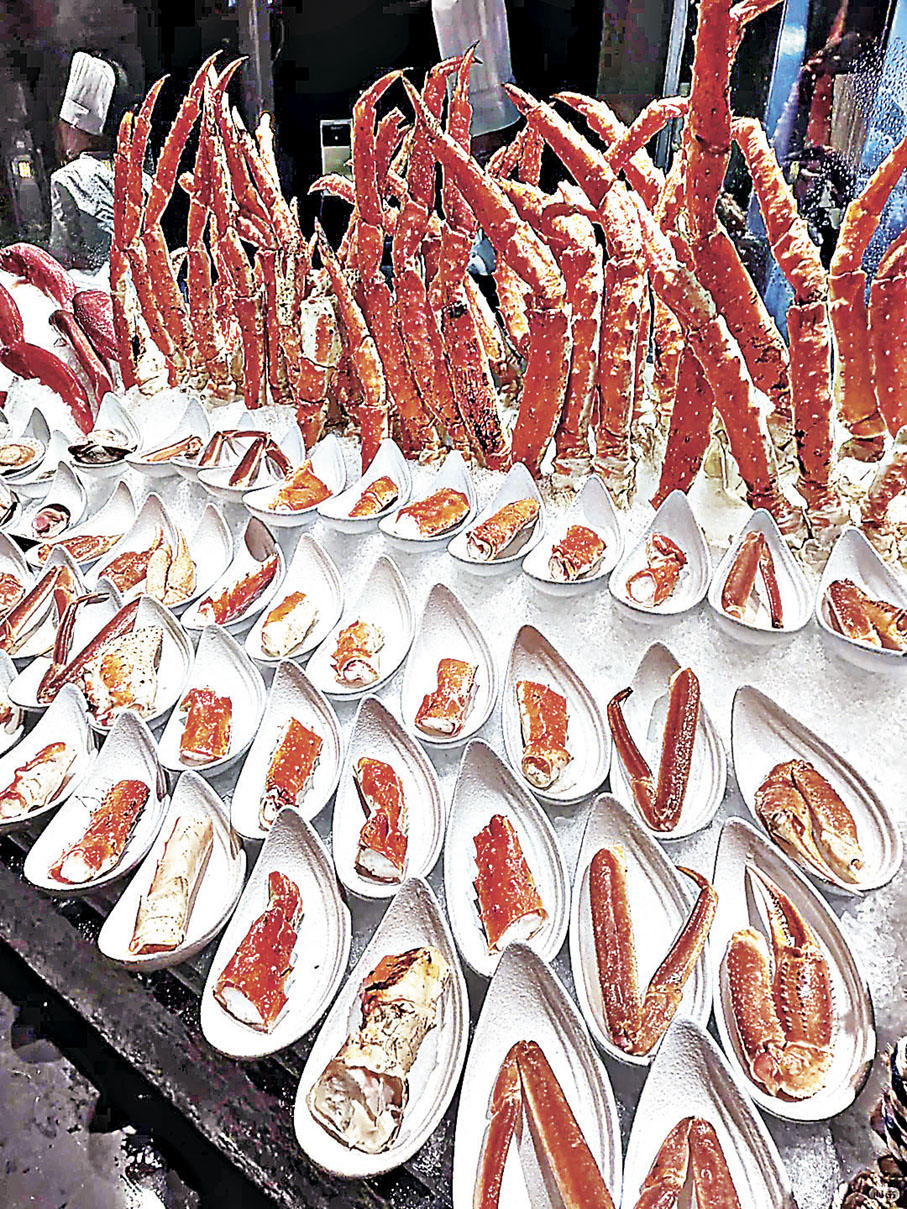 ■長腳蟹大大條貨真價實，絕不欺場。 小紅書@CC不嘻嘻