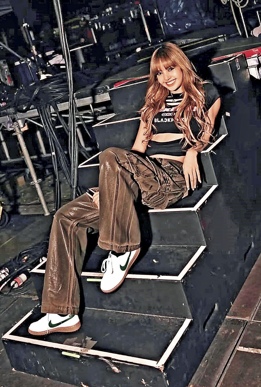 ■Lisa透露於練習生時代已與Nike結下緣分。 Lisa Ig圖片