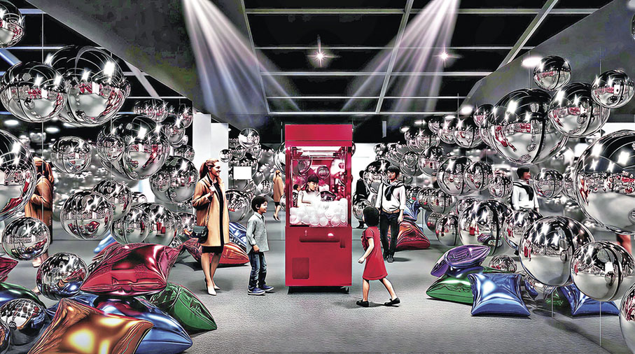 ■展覽充滿藝術流派風格。