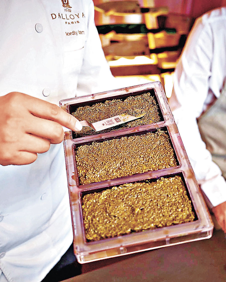 ■「Da Choco 」餡料用濃郁開心果醬製成。