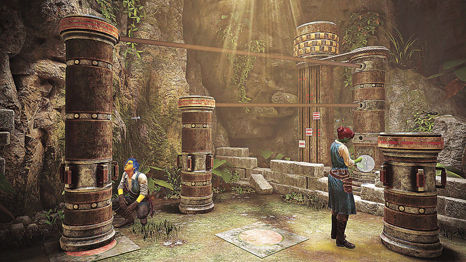 ■密室中的道具都可以互動。