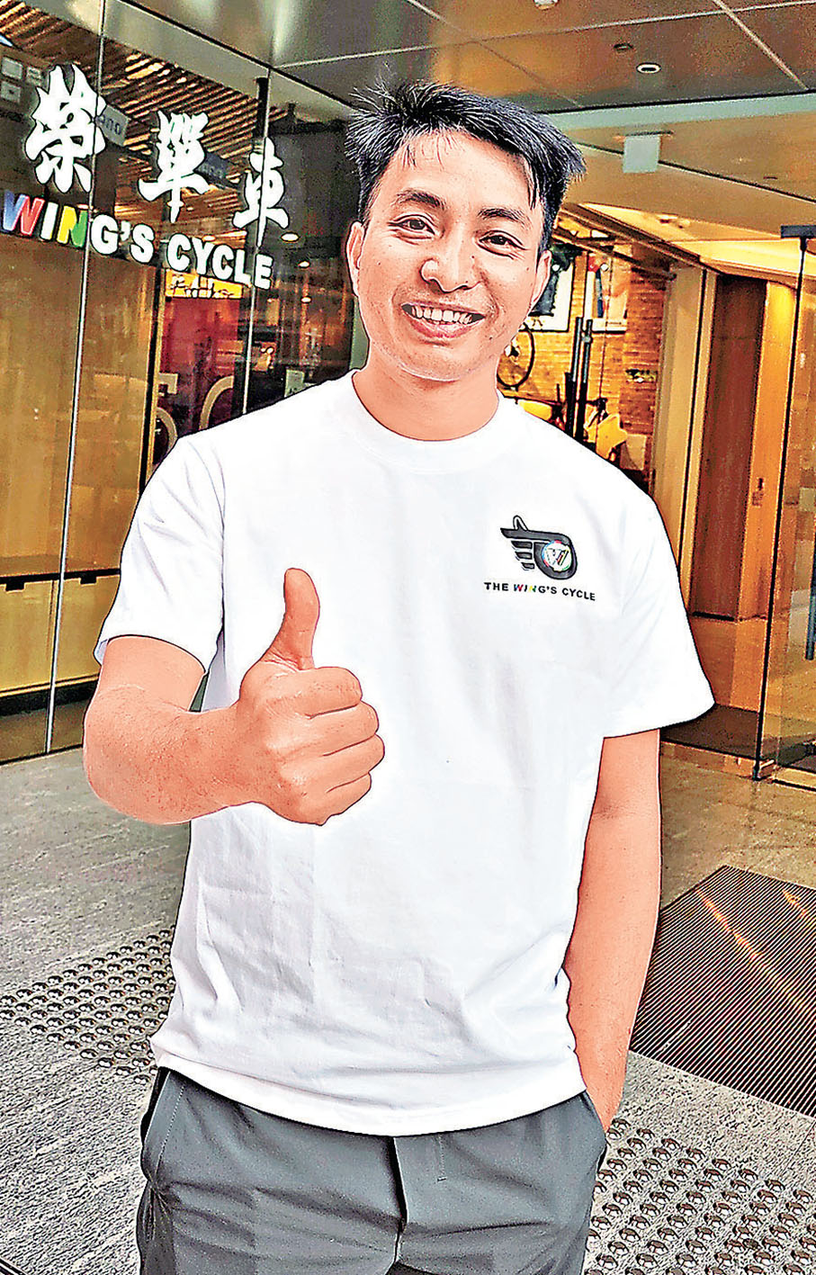 ■鄭星賢大讚將軍澳南單車徑環境一流。