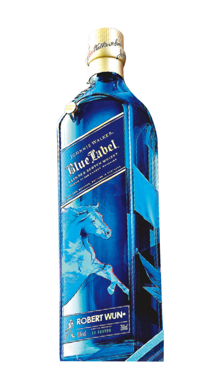 ■Johnnie Walker Blue Label Robert Wun農曆新年（馬年）限量版