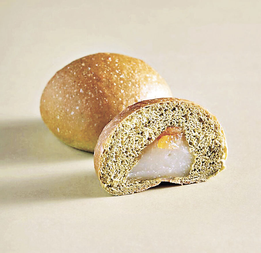 ■麻糬柚子蜂蜜小圓包