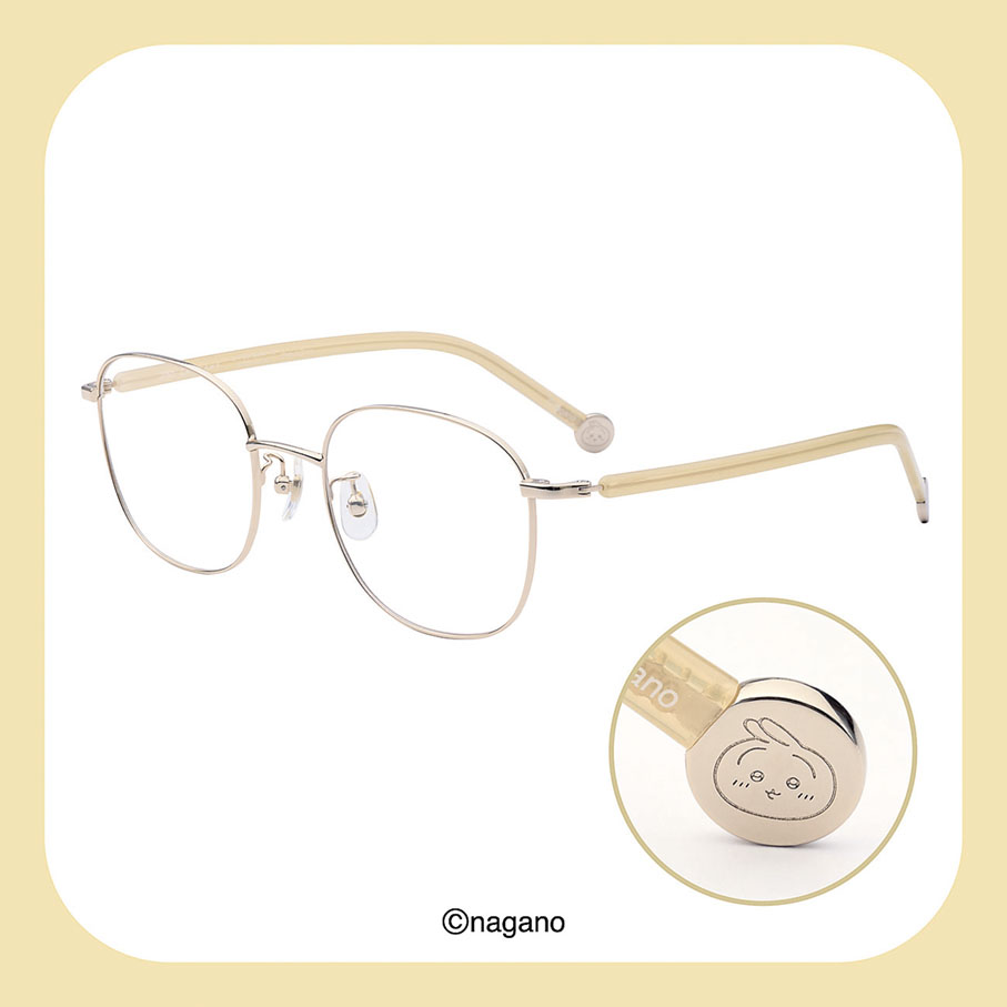 ■Usagi代表的方形鏡框款式，可以修飾臉形。