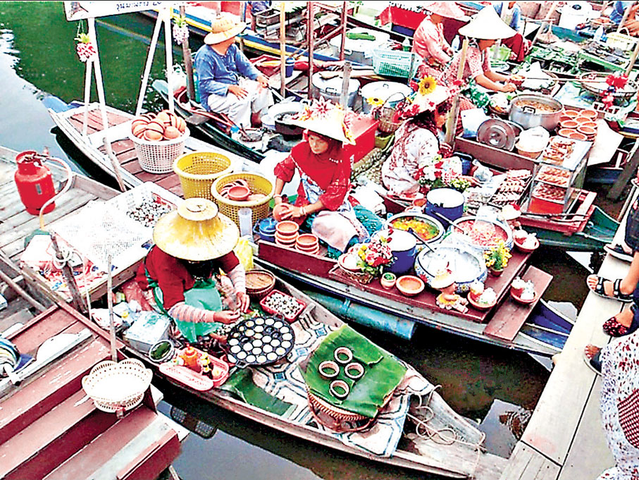 ■合艾市水上中心乃當地最有特色的景點。