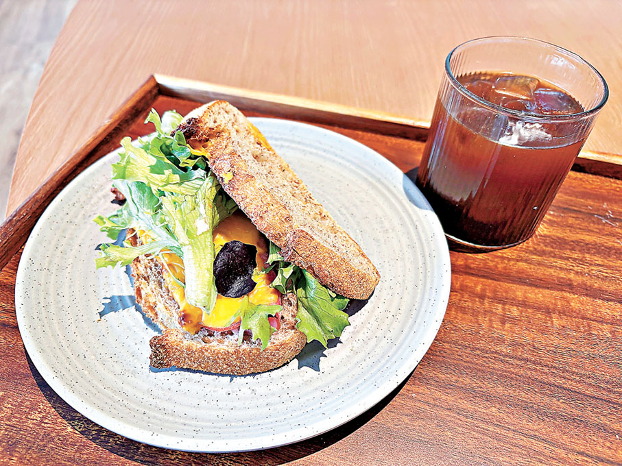 ■意大利火腿芝士酸種三文治