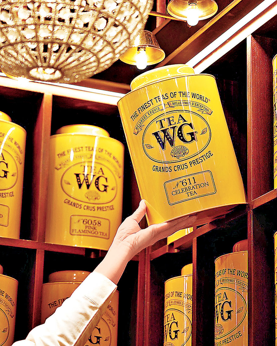 ■TEA WG金色茶罐