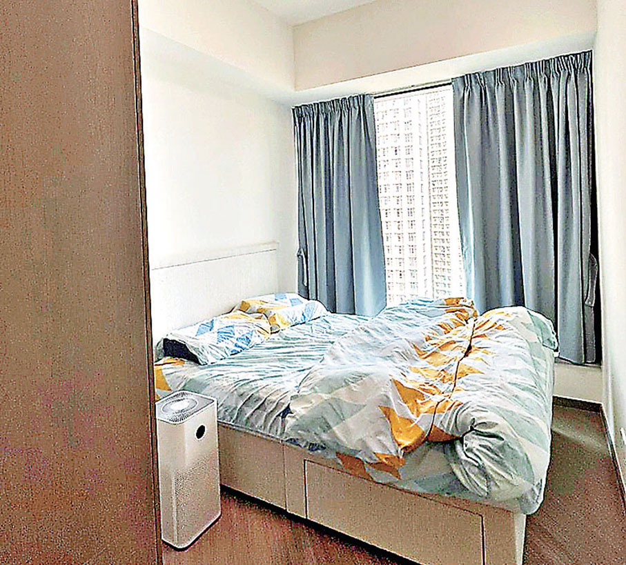 ■主人房較大，可放置直身大衣櫃。