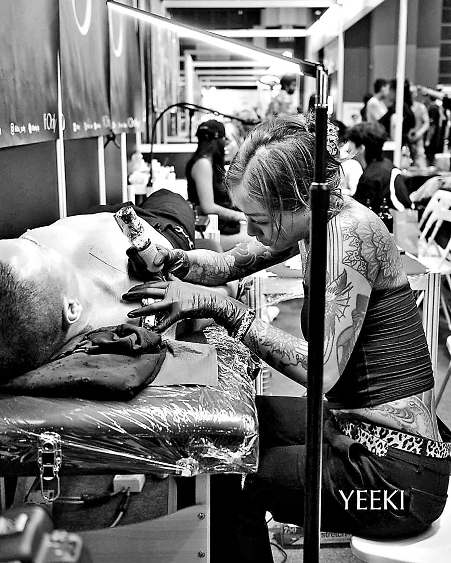 ■Yeeki將坐鎮「Ink Support Fundraiser」活動。