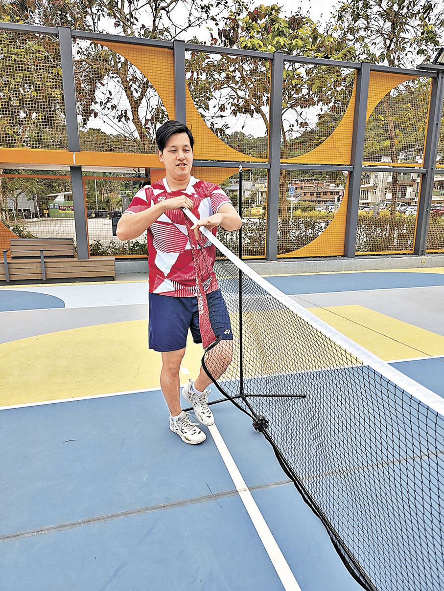 ■戶外羽毛球設施組裝僅需數分鐘。