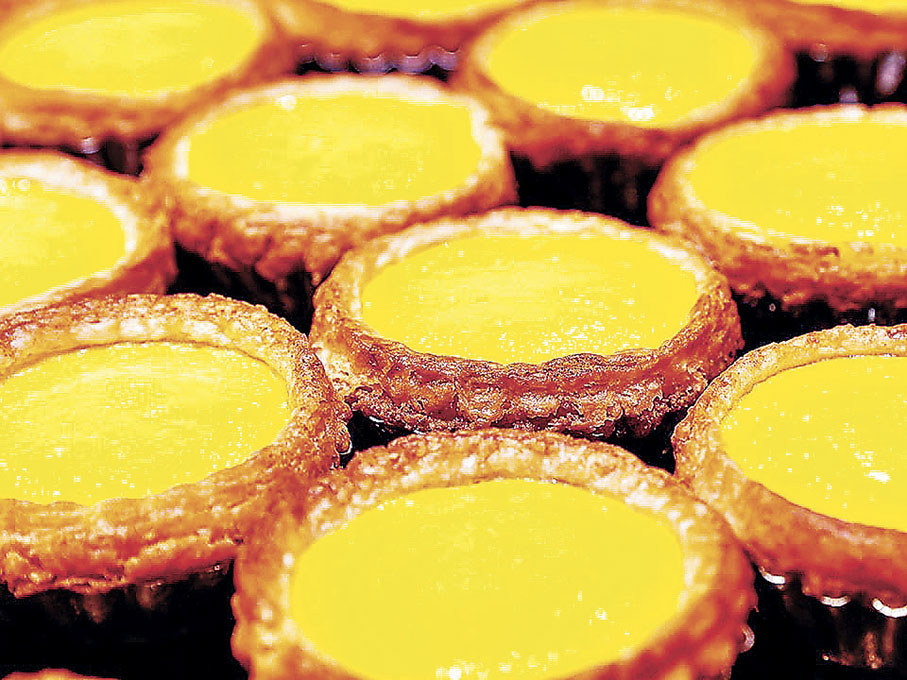 ■泰昌餅家的招牌是蛋撻。