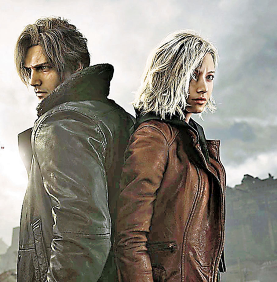 ■里昂（左）葛蕾斯（右）。