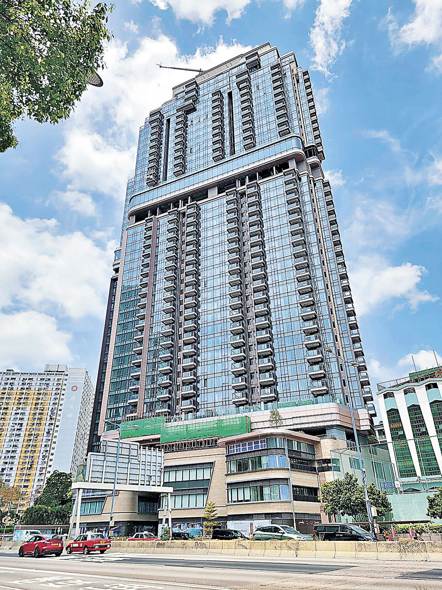 ■九龍灣泰峯外觀。