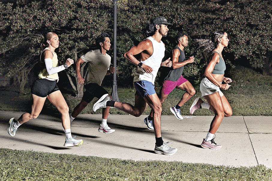 ■ Endorphin Azura 適合各種配速的日常訓練。