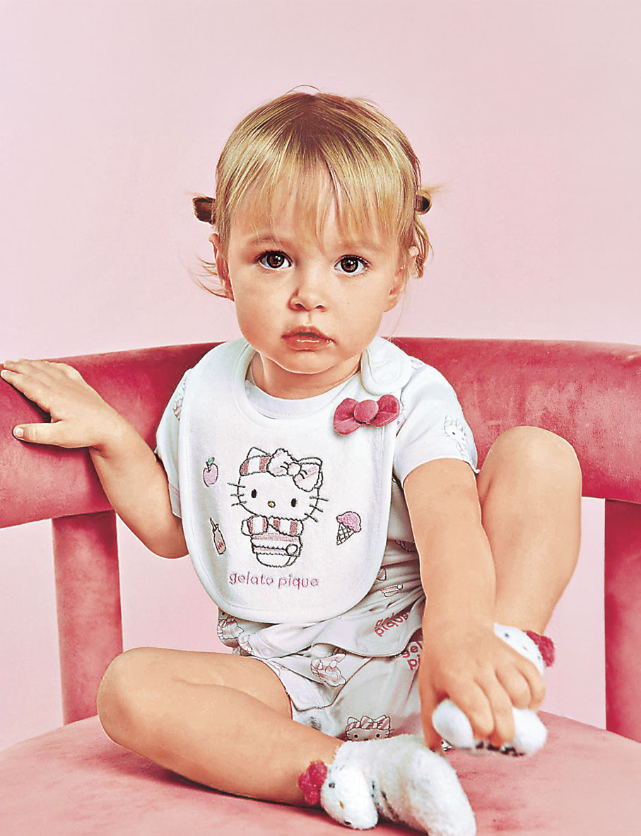 ■Gelato Pique與Sanrio聯名童裝。